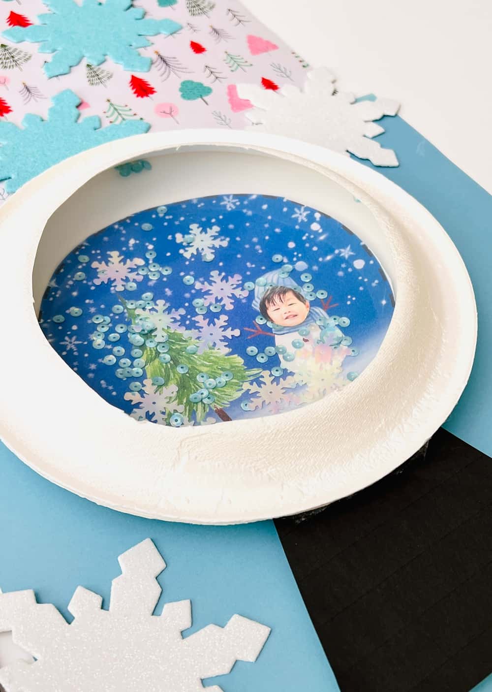 Snow Globe Paper Craft