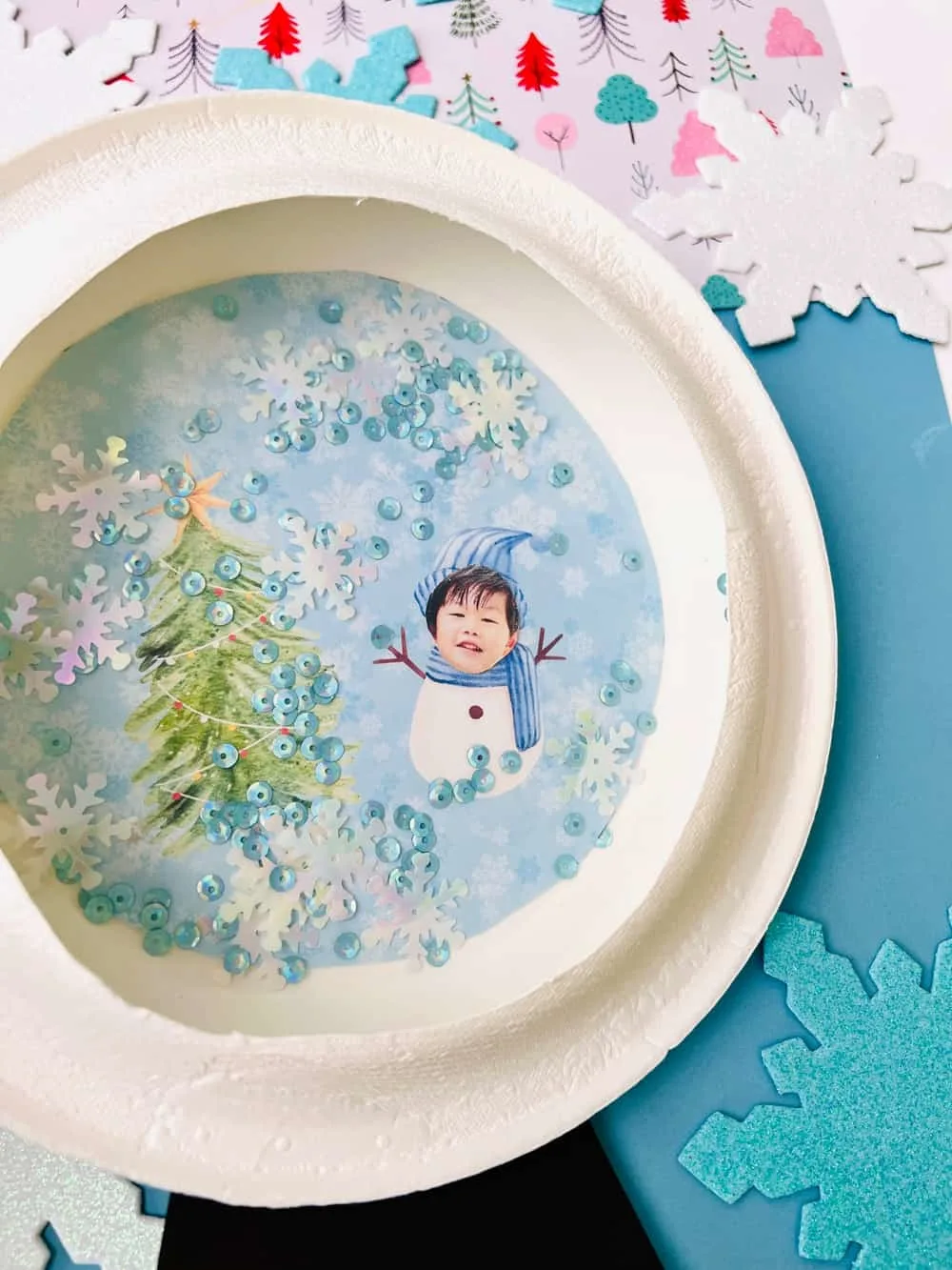 Snow Globe Paper Craft