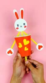 Chinese New Year Rabbit Craft (Lunar New Year Craft For Kids)