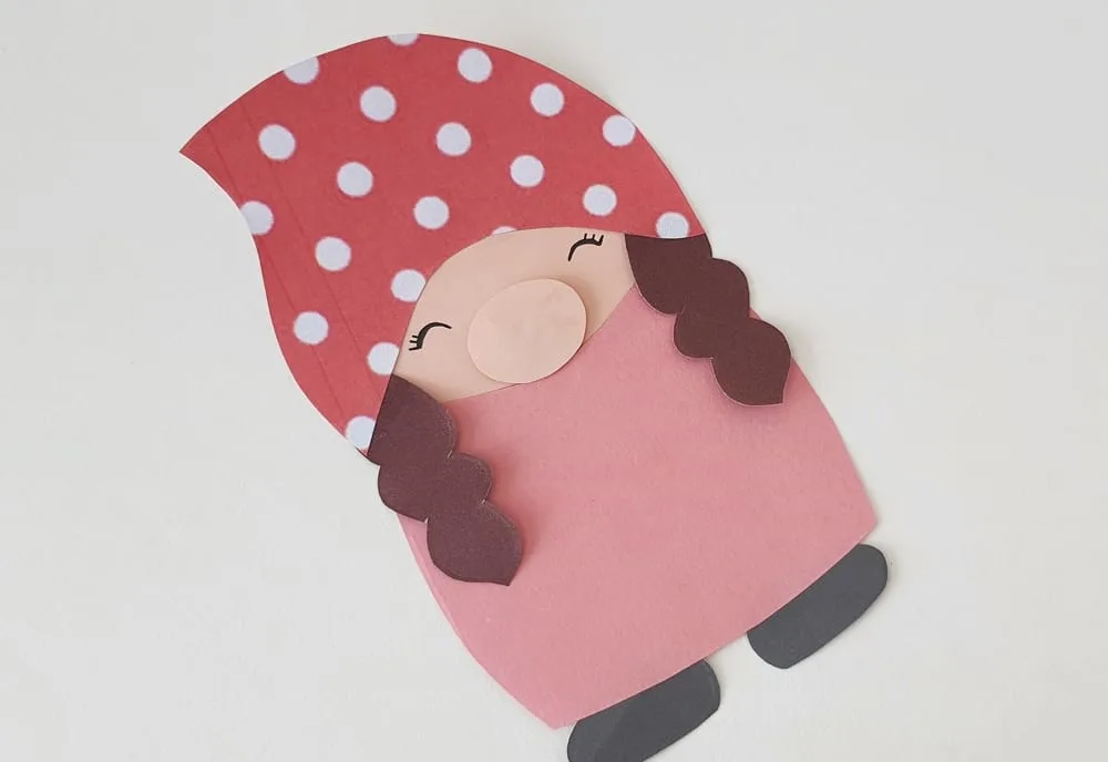 Valentine Paper Gnome
