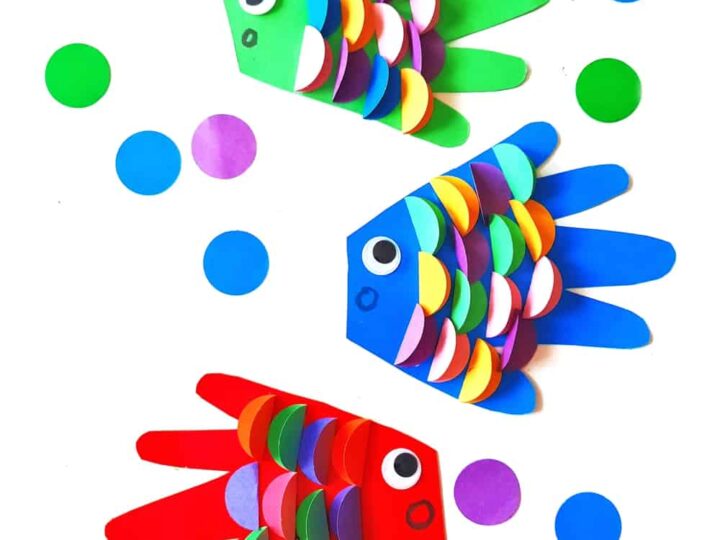 Reel in the Fun with This Easy Handprint Fish Craft for Kids