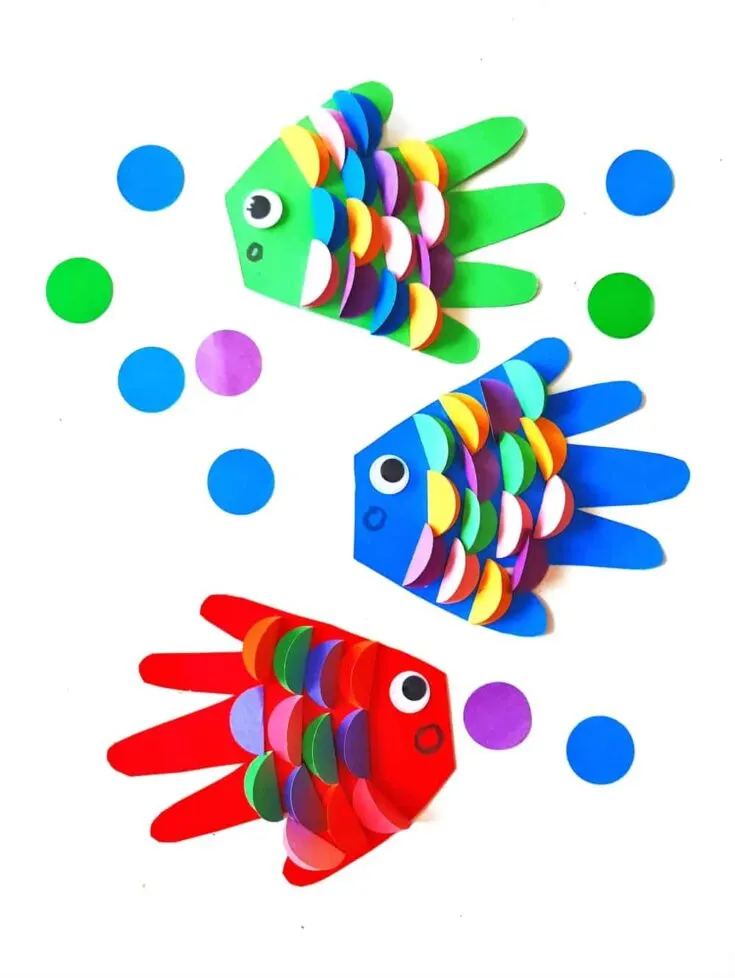 handprint fish craft