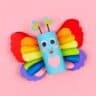 Rainbow Toilet Paper Roll Butterfly