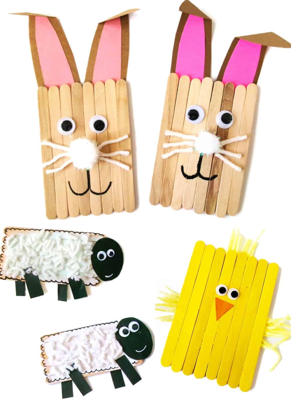 Easter Popsicle Stick Crafts