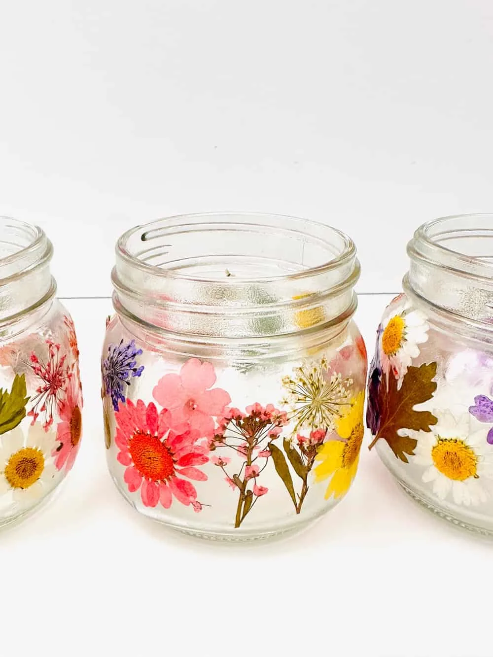 diy flower jars 