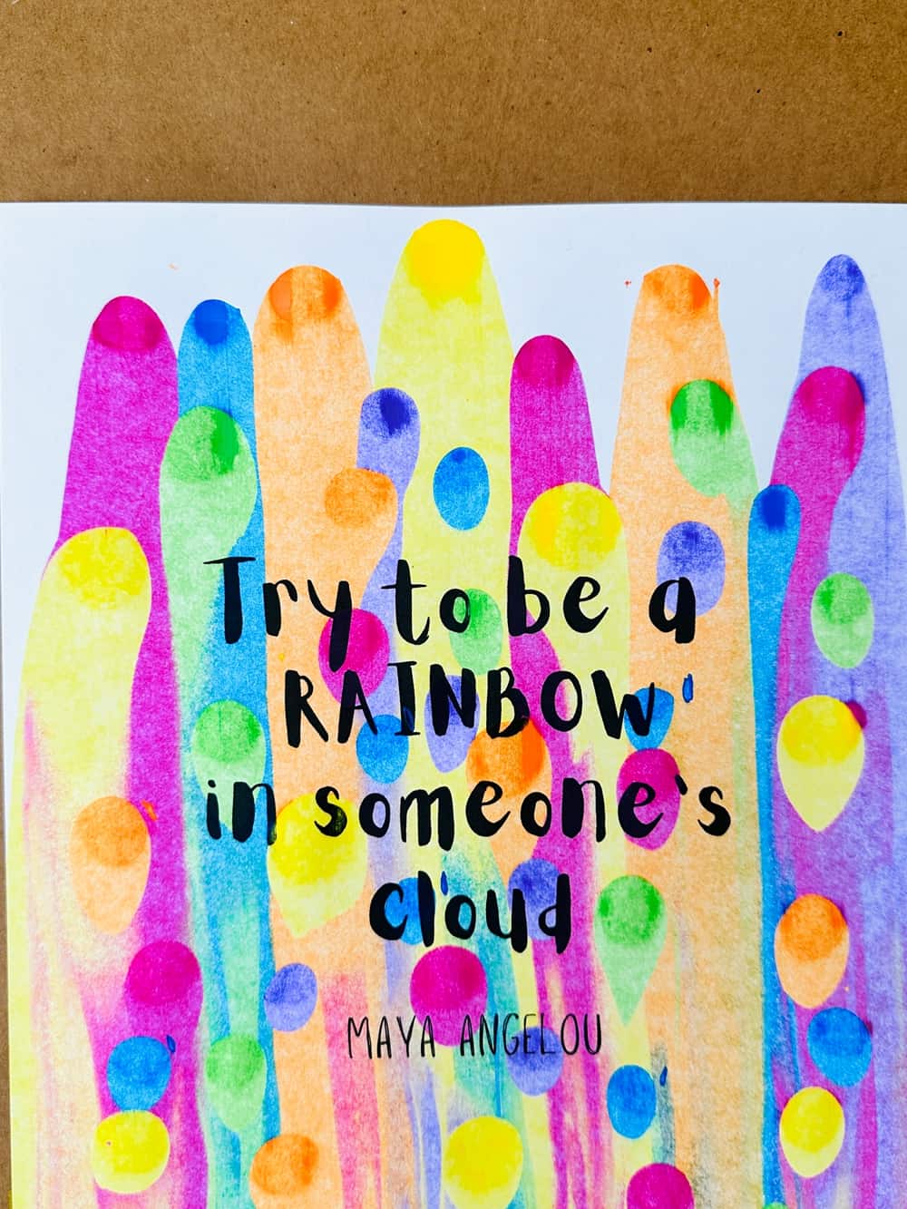 rainbow quotes printable 