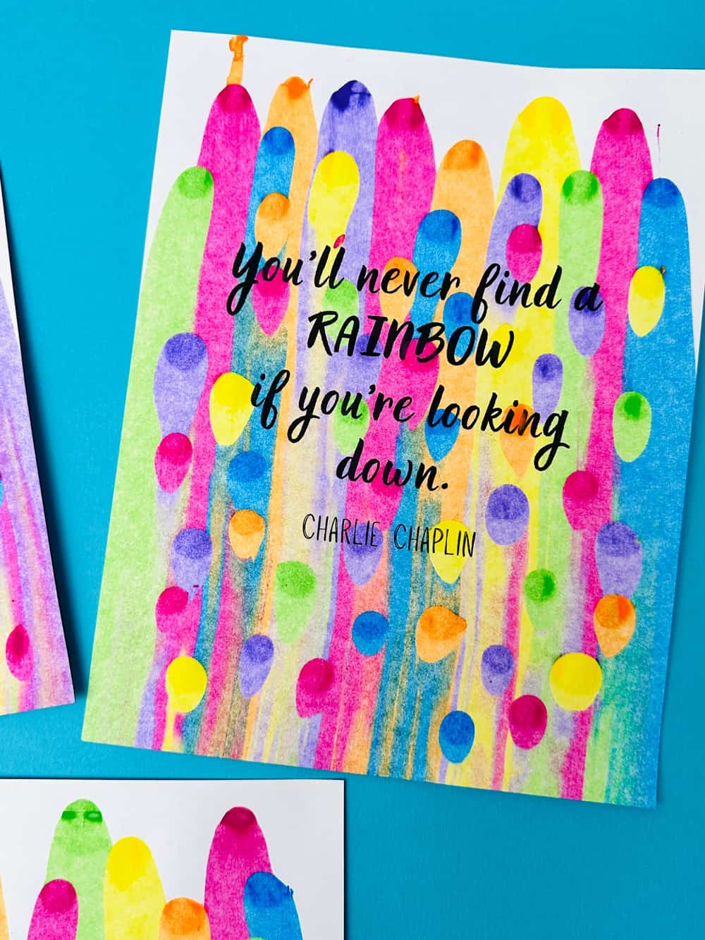 rainbow quotes printable 