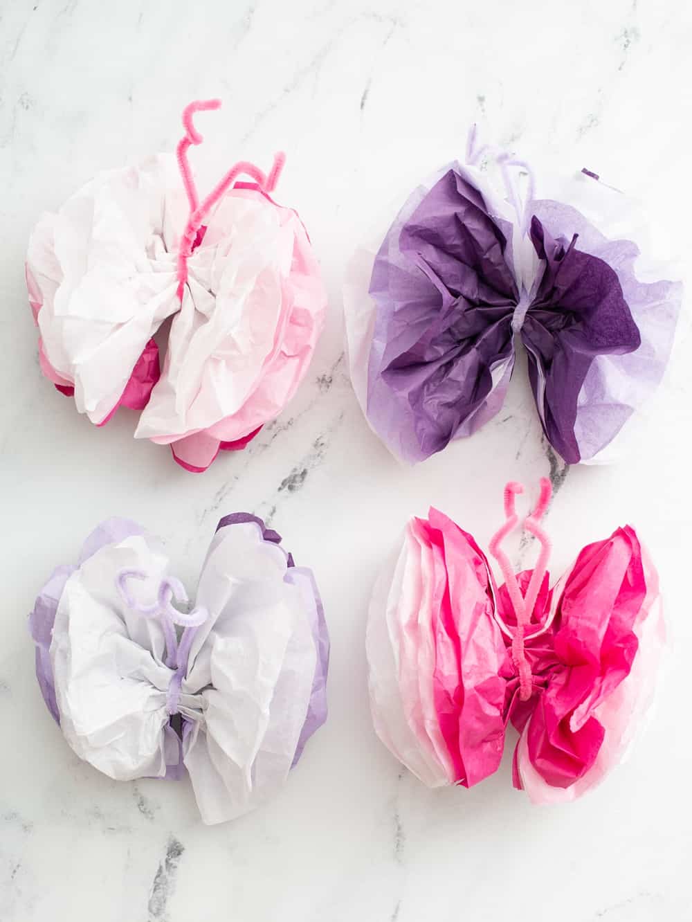 Tissue Paper Butterflies