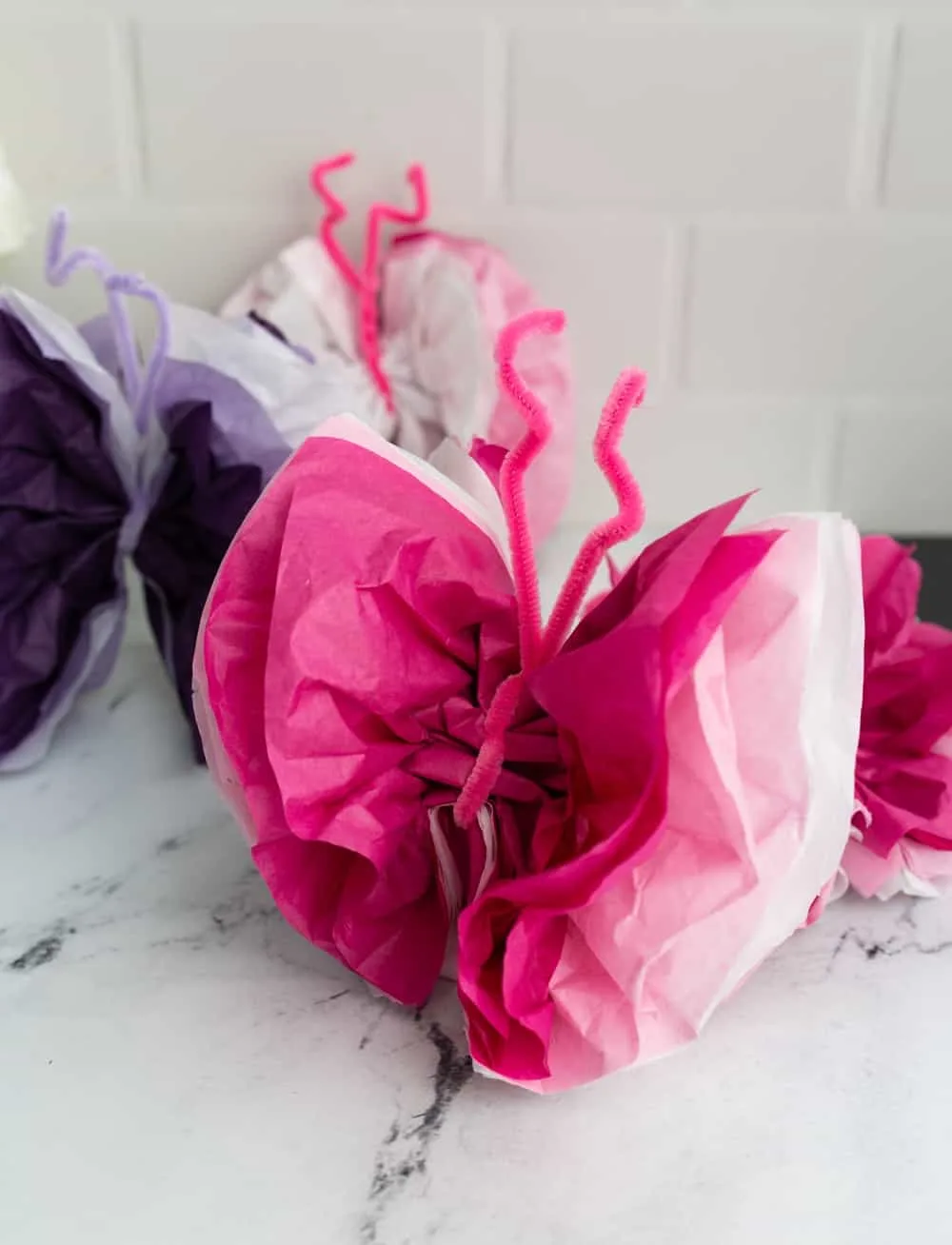 Tissue Paper Butterflies