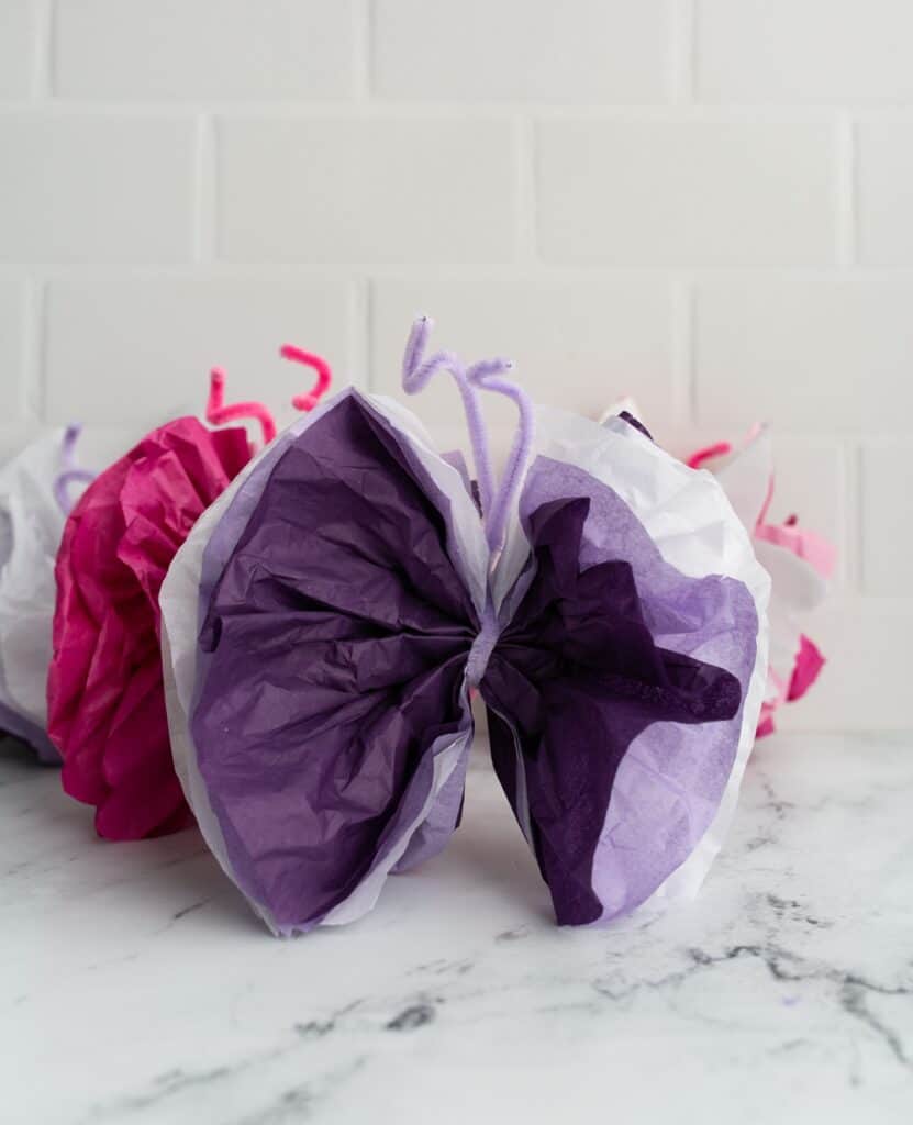 Flutter Your Way Into Spring With DIY Tissue Paper Butterflies flutter-your-way-into-spring-with-diy-tissue-paper-butterflies