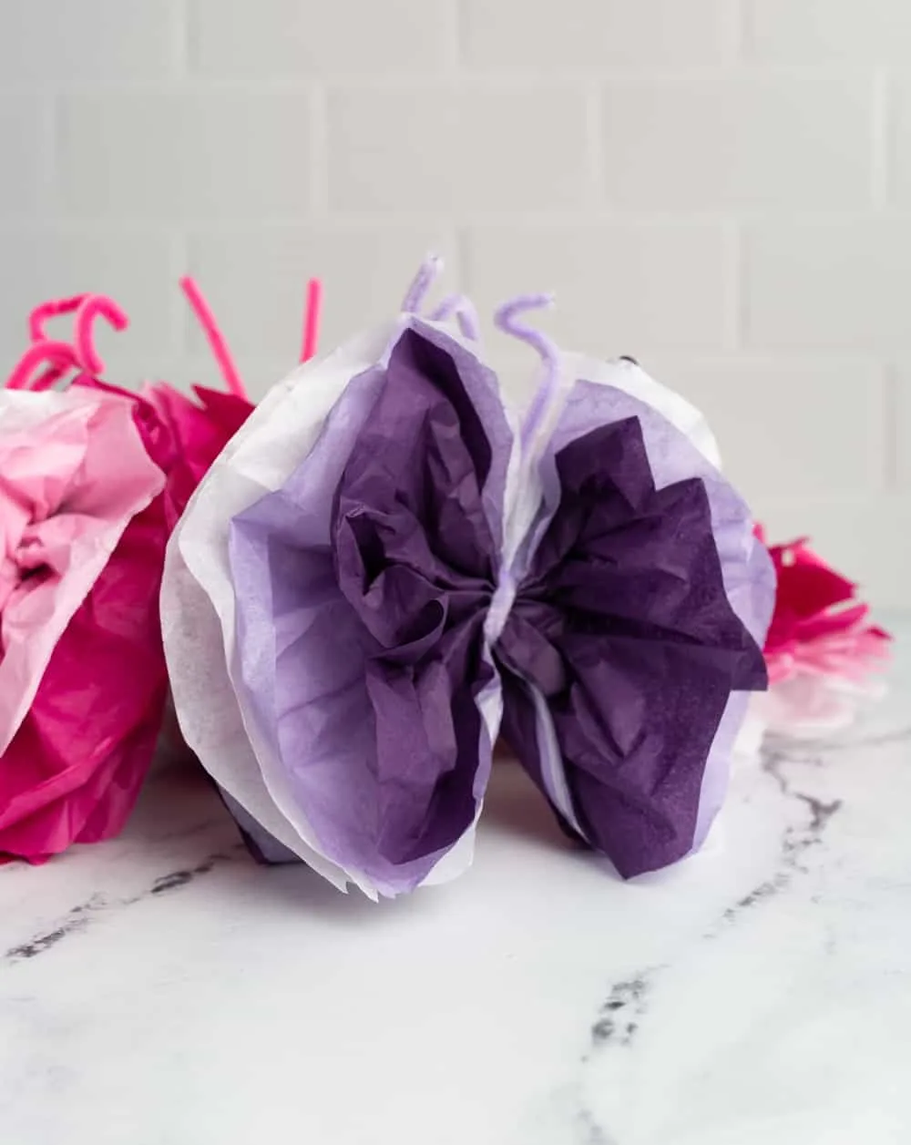 Tissue Paper Butterflies