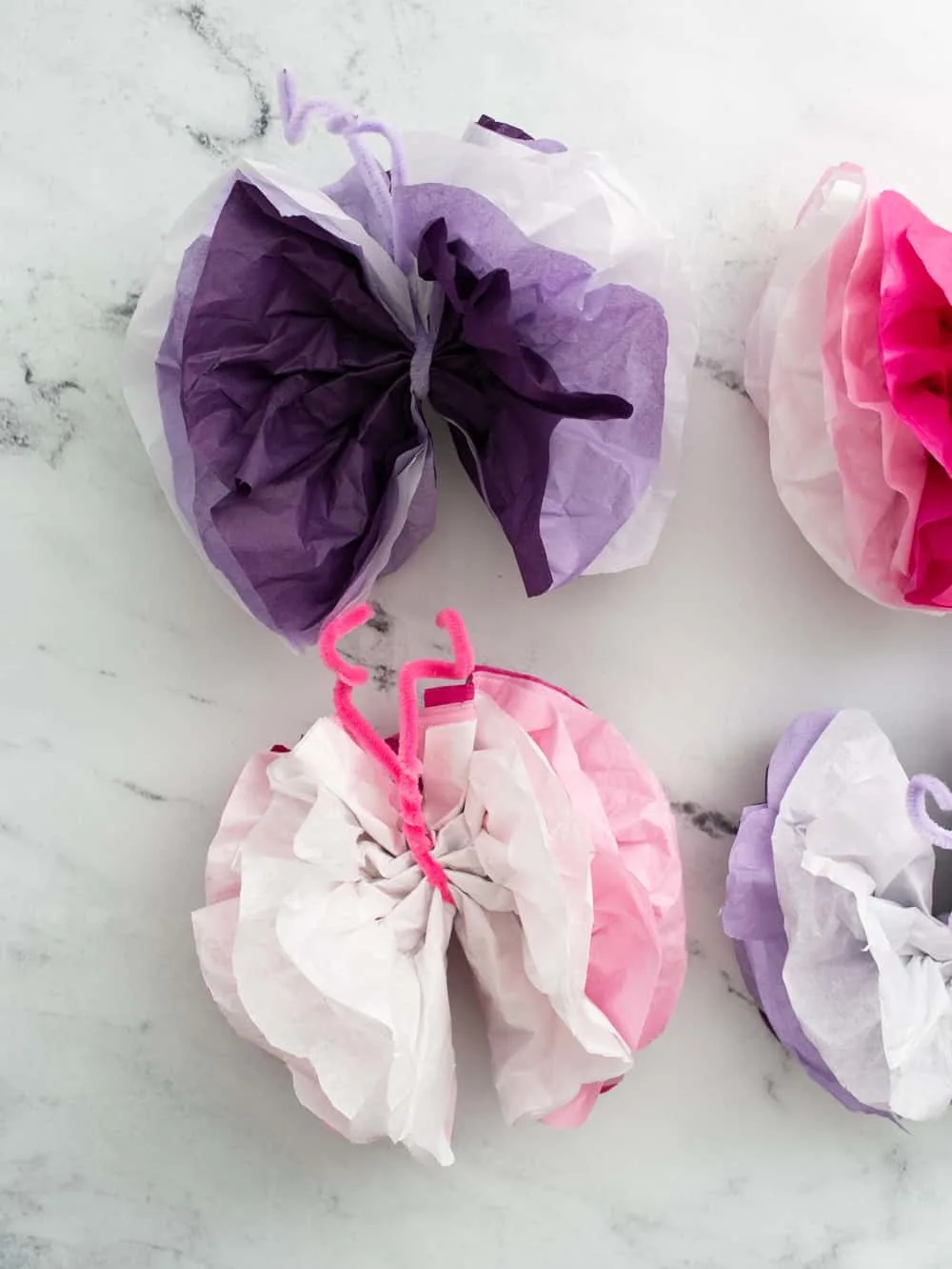 Tissue Paper Butterflies