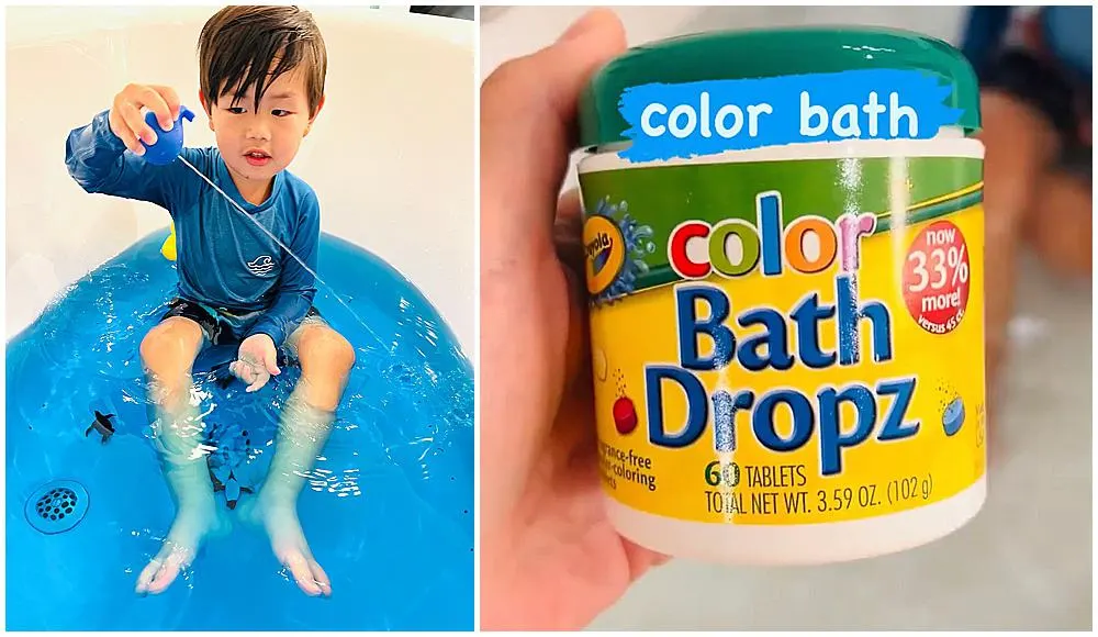 Make Bath Time Fun With Crayola Bath Drops - Full Review