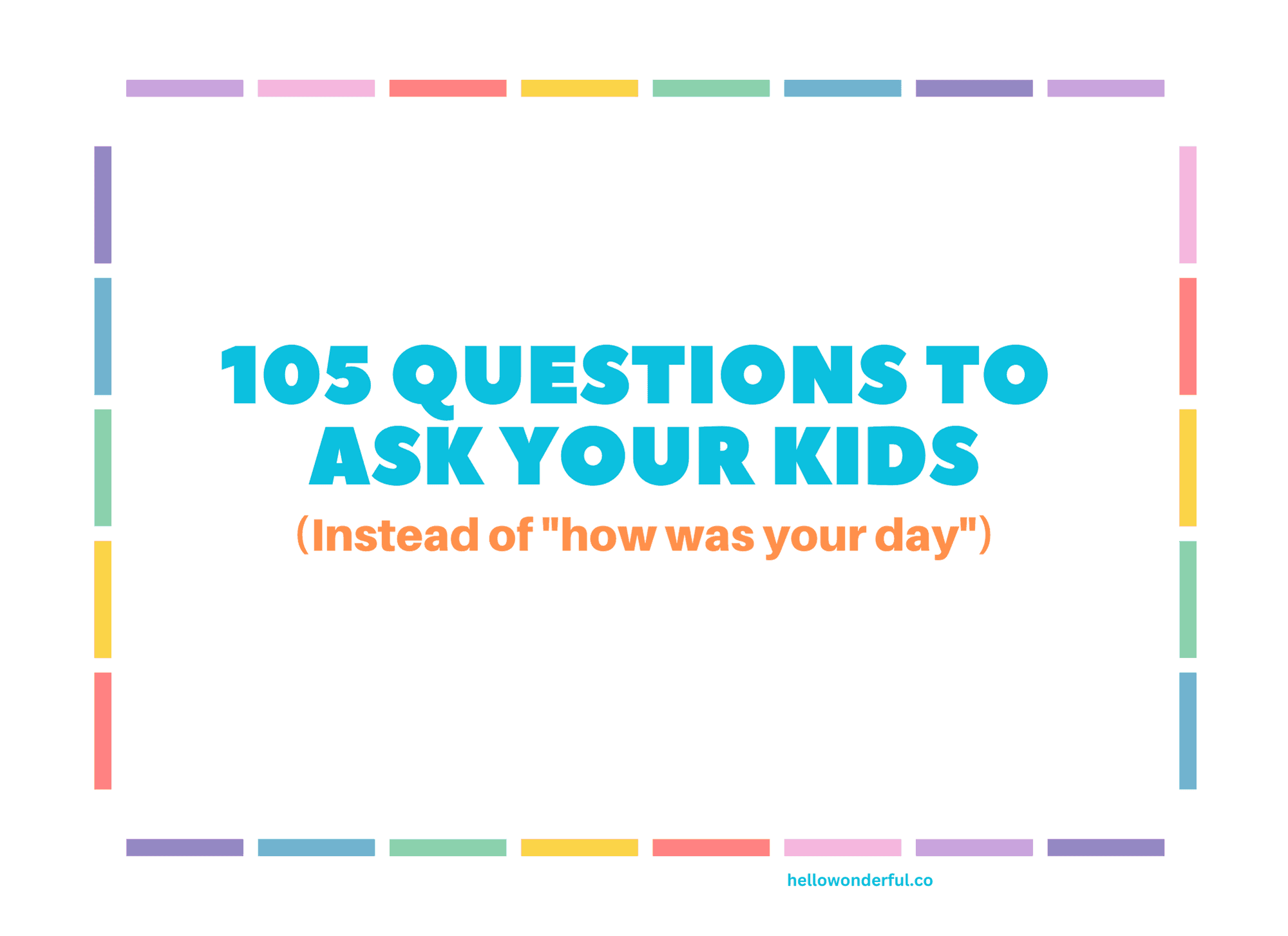 questions to ask kids