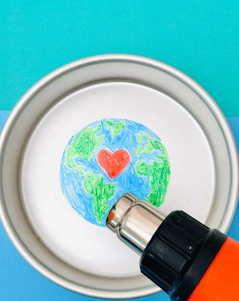 Shrinky Dink Earth Day Craft