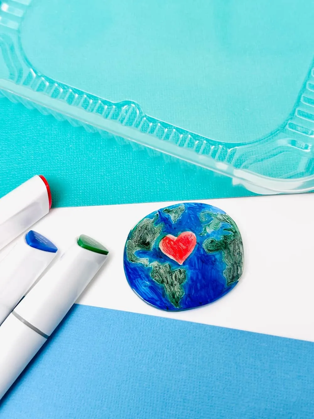 Shrinky Dink Earth Day Craft