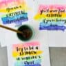 watercolor word art
