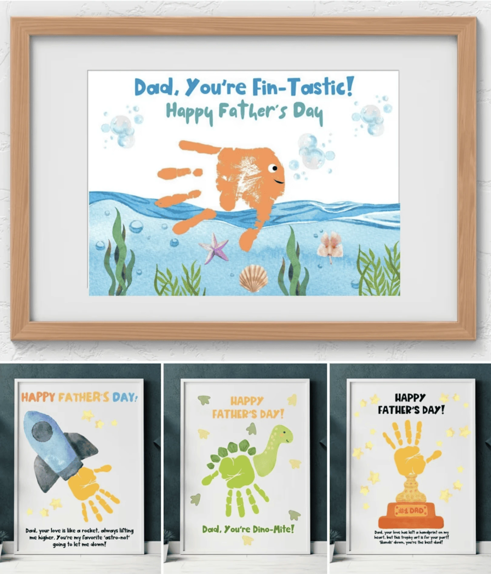 father's day handprint art