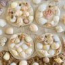 Clay seashell craft