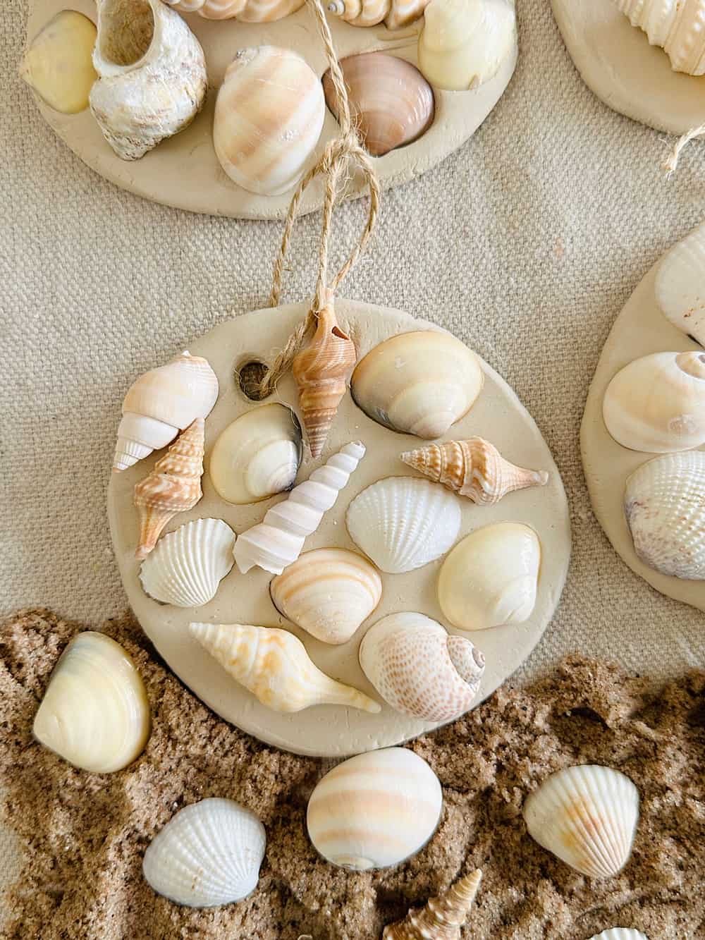 seashell ornament craft 