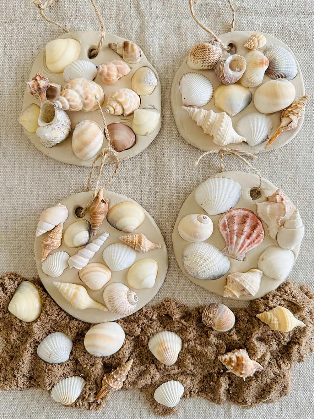 seashell ornament craft 