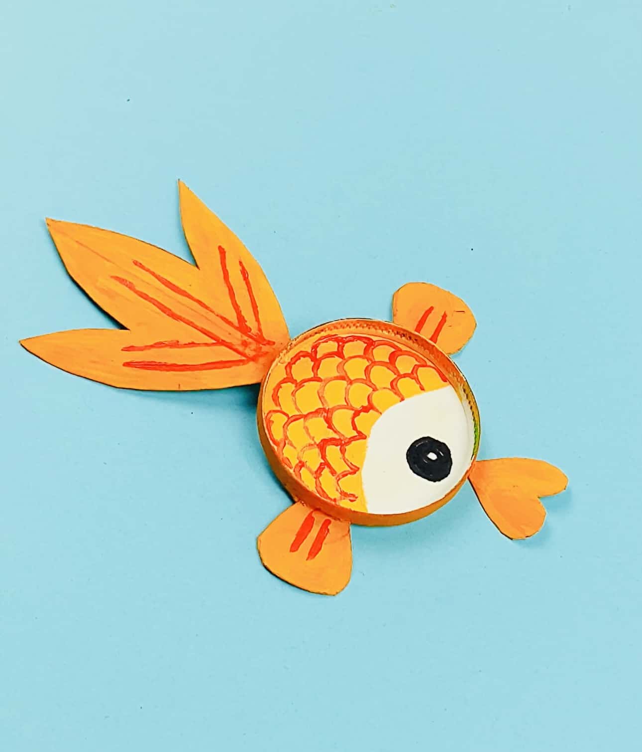 Paper Cup Fish Craft 