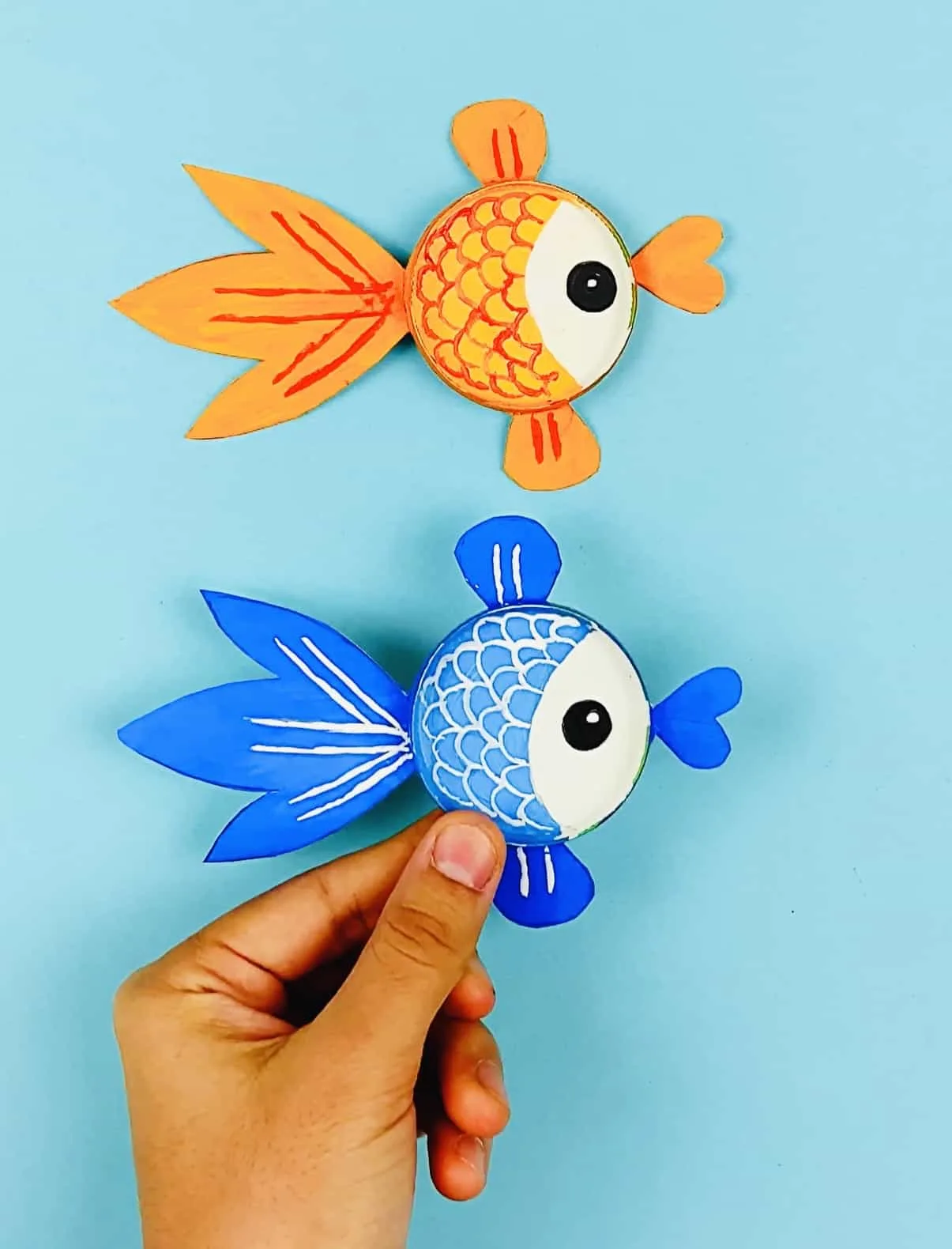 Paper Cup Fish Craft 