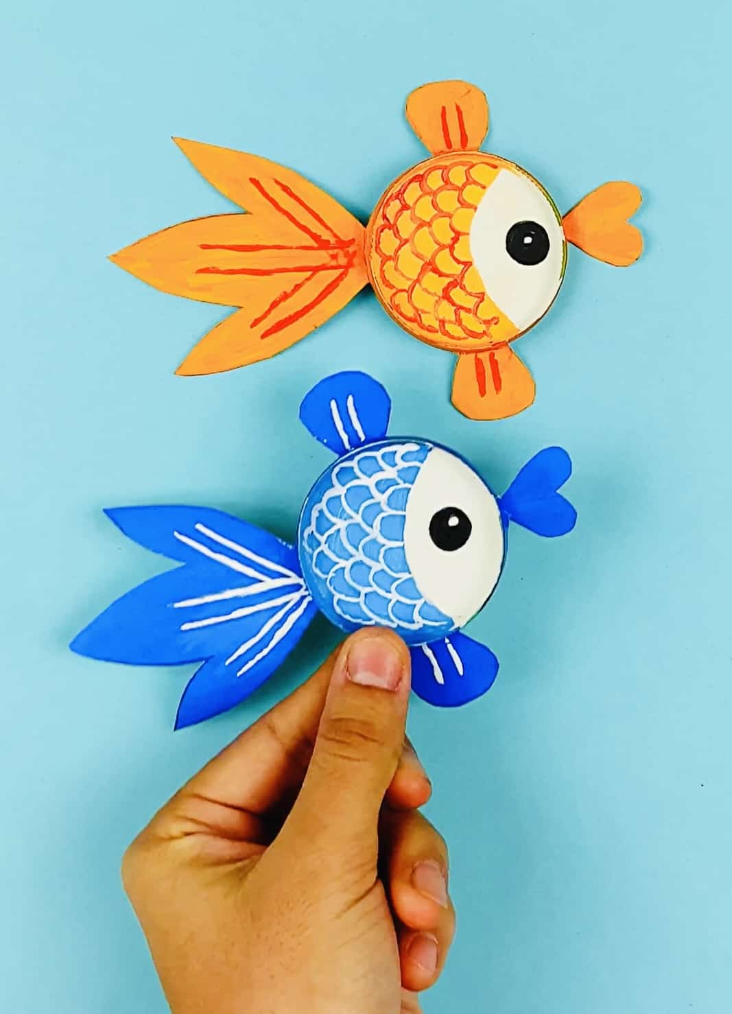 Paper Cup Fish Craft 