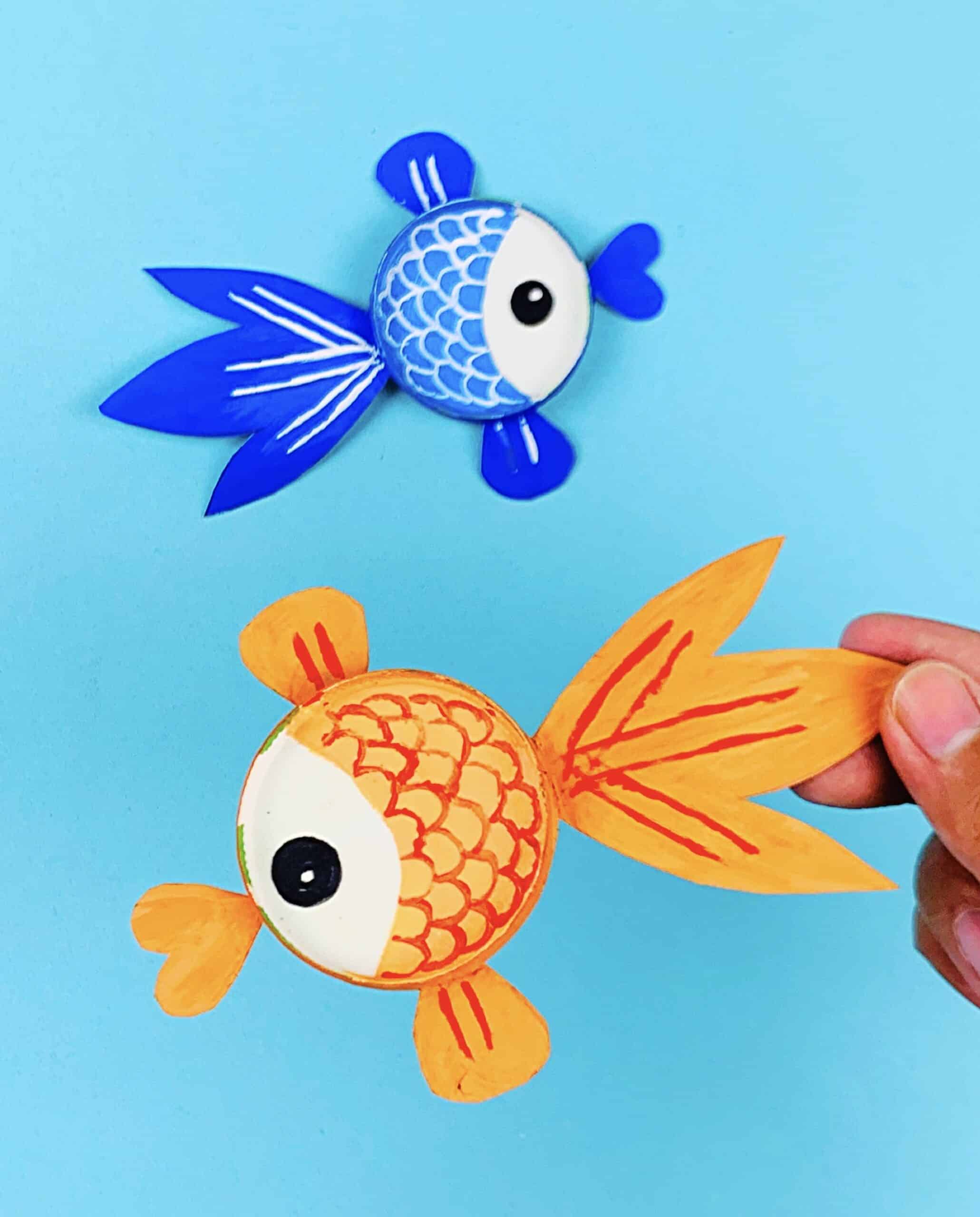 Paper Cup Fish Craft 