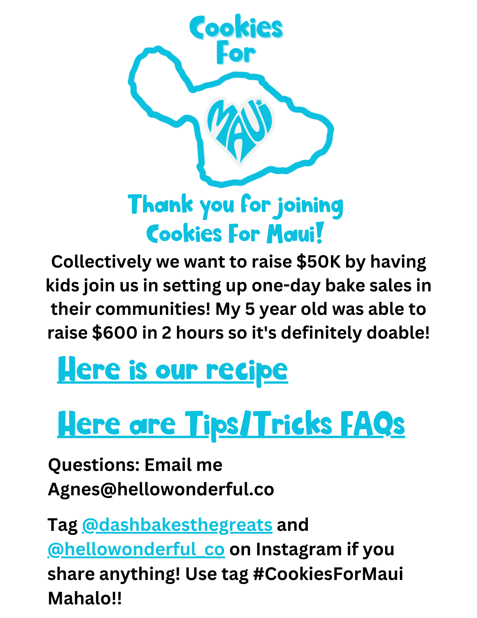 cookies for maui