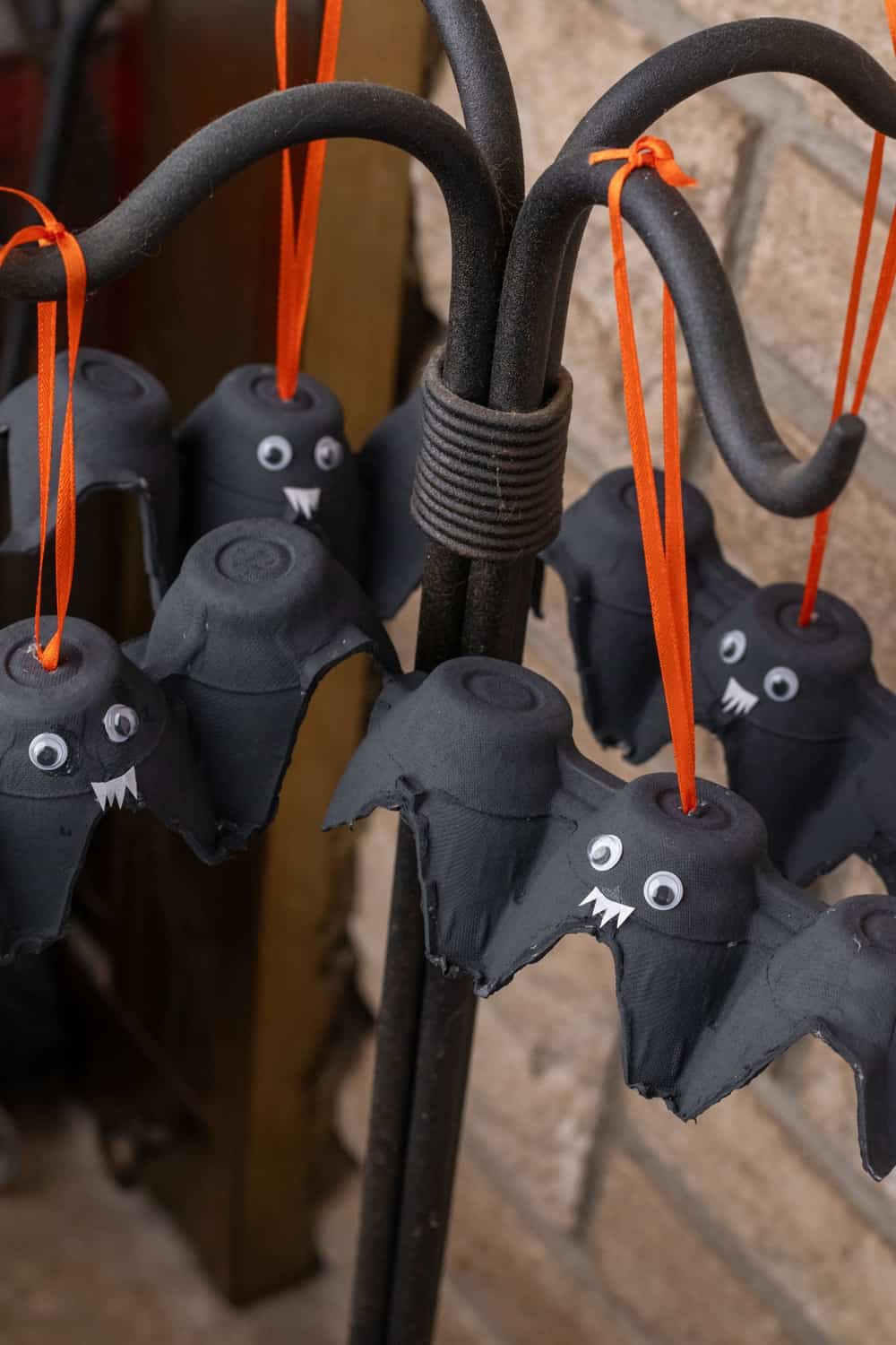 DIY Egg Carton Bats
