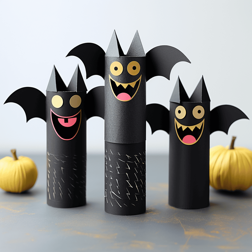 Paper Tube Bats