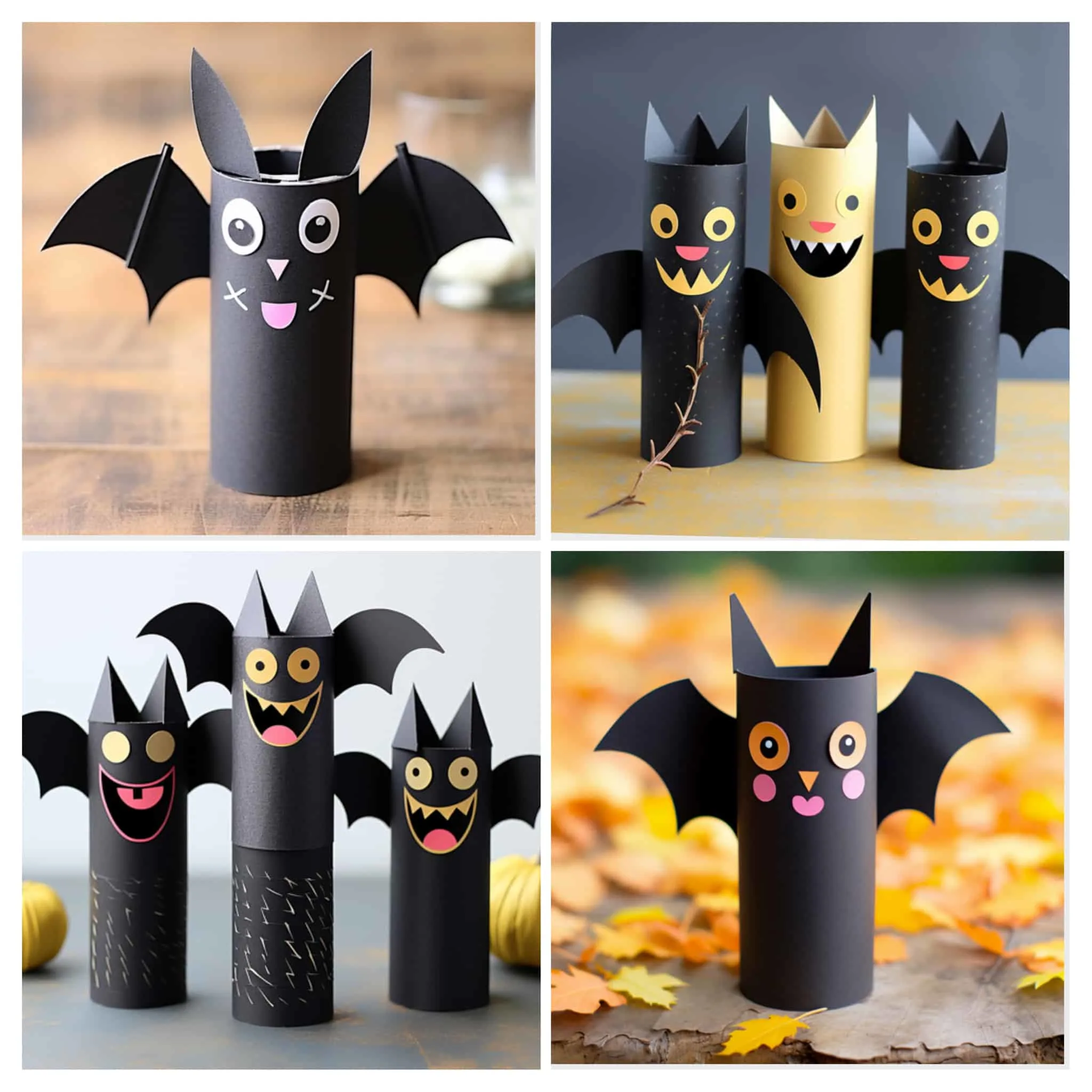 Paper Tube Bats