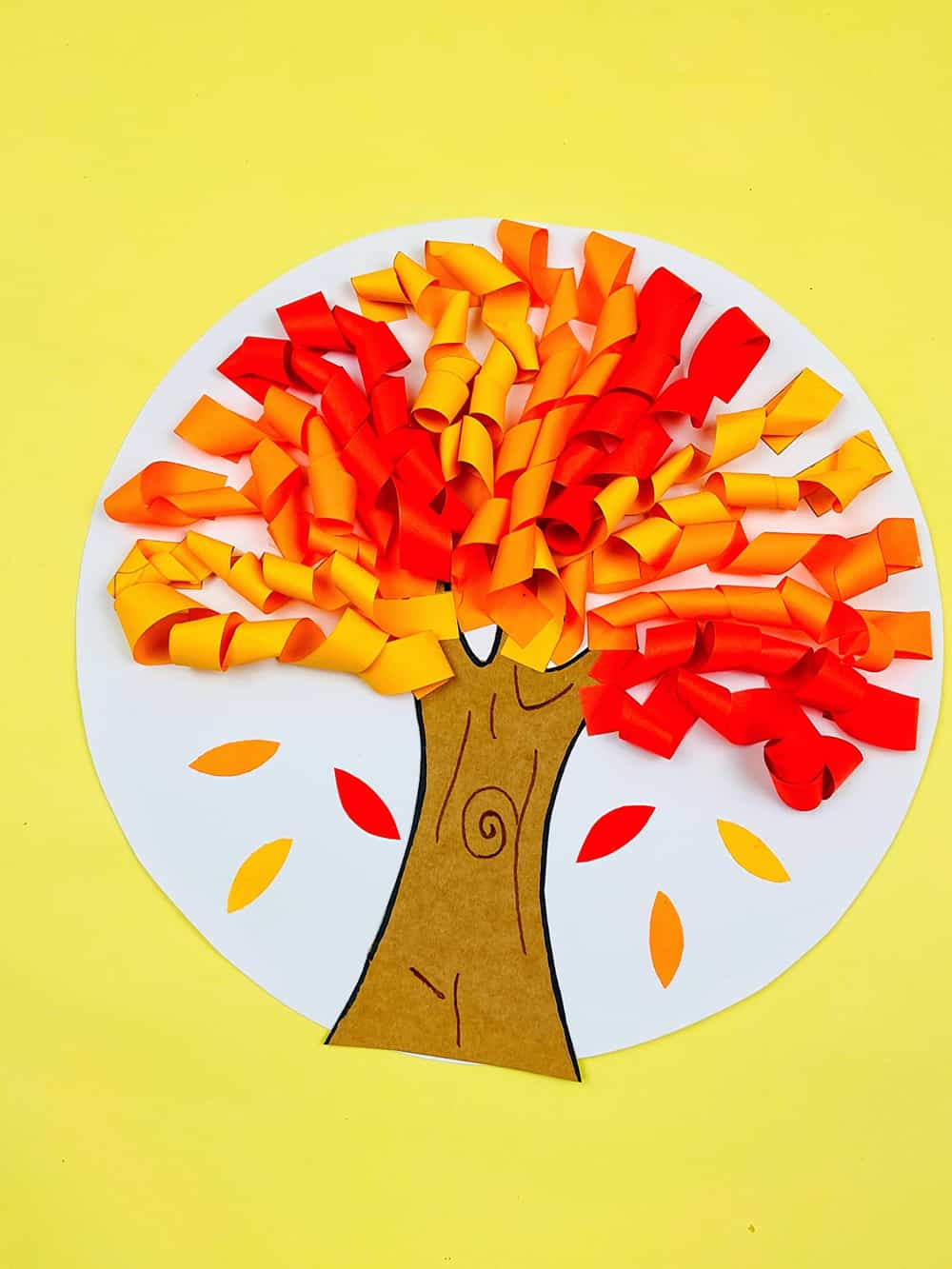 Fall Paper Tree Craft