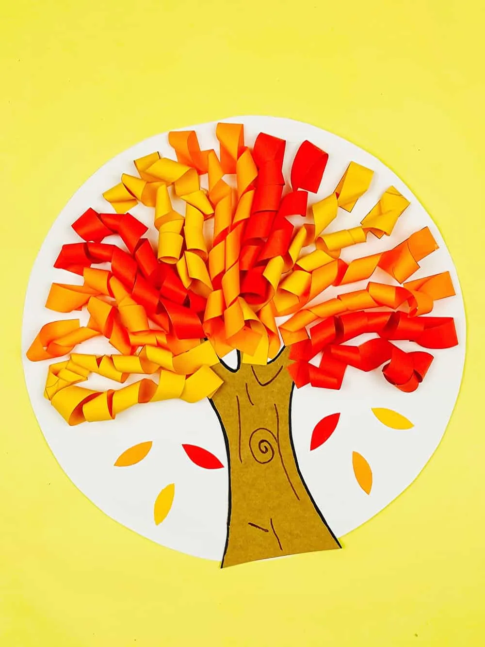 Fall Paper Tree Craft