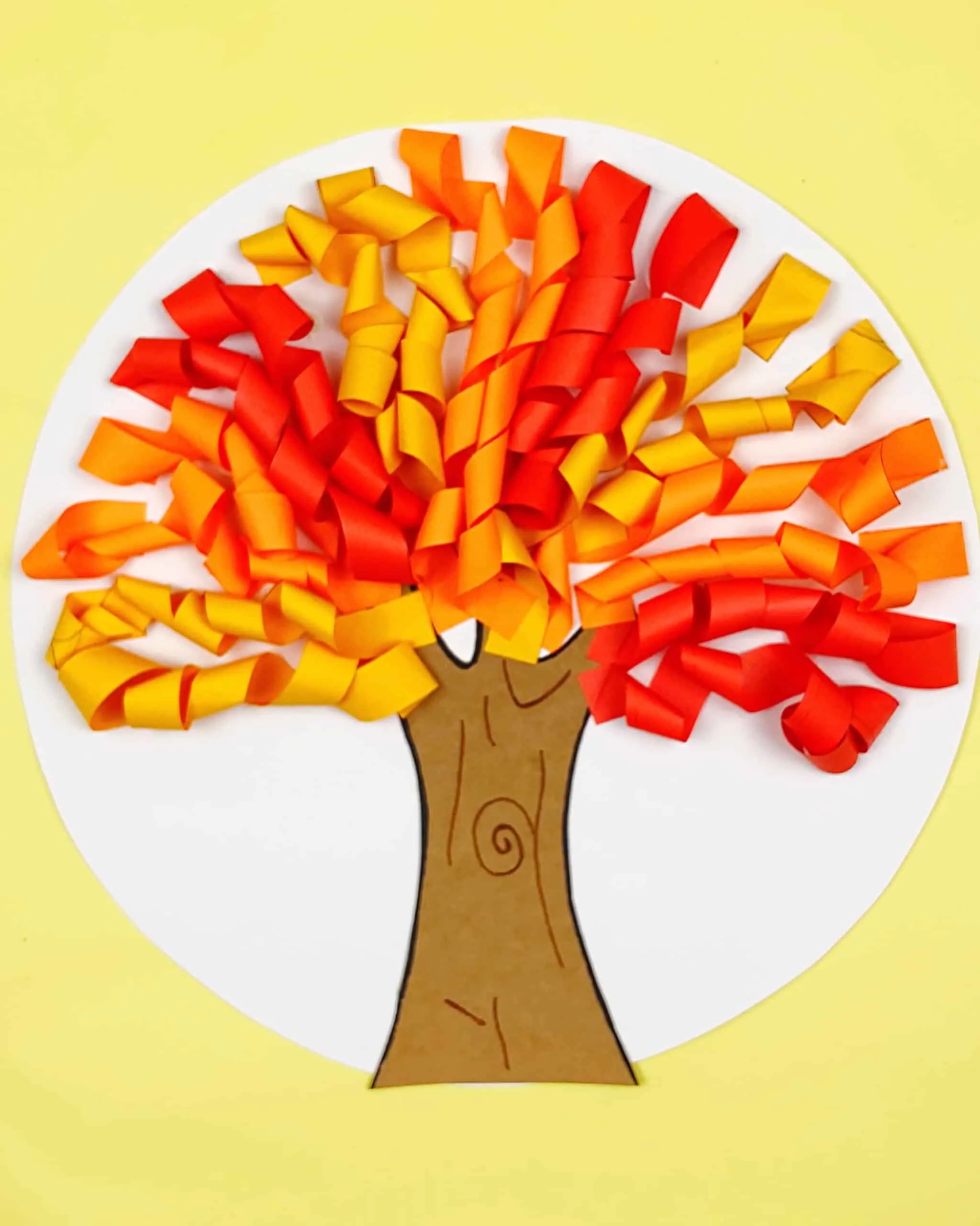 Fall Paper Tree Craft