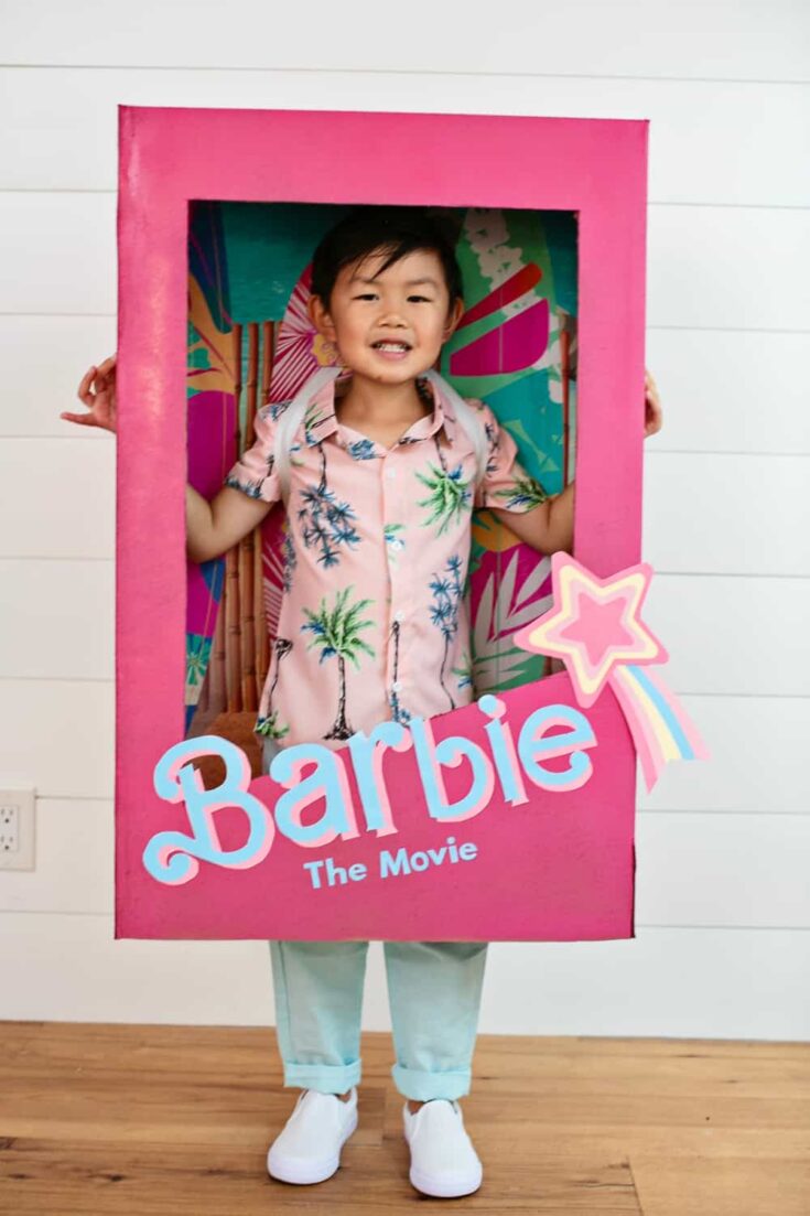 DIY Barbie Costume Using Cardboard 