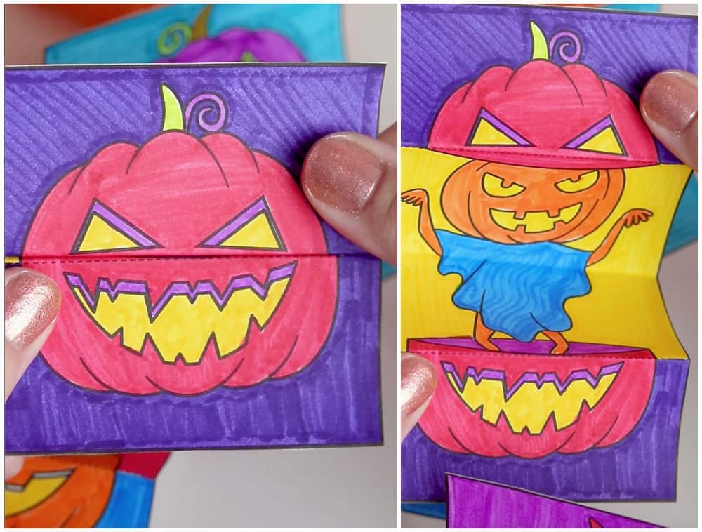 Halloween Surprise Cards With Printable Templates