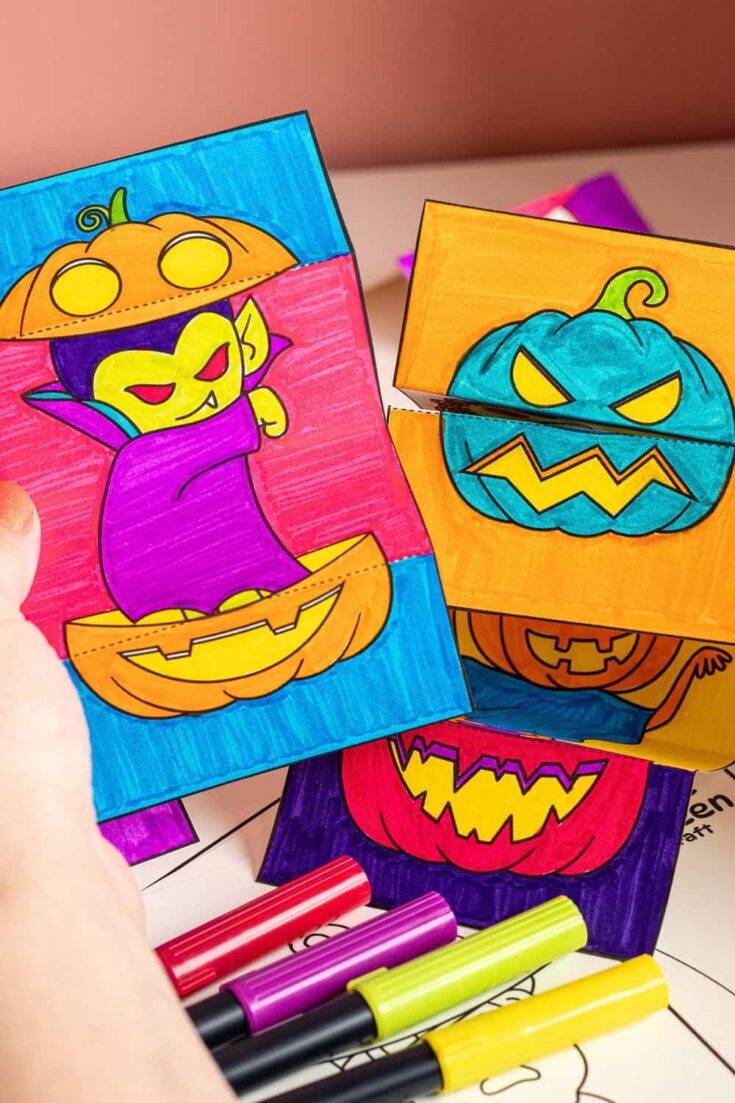 Halloween Surprise Cards