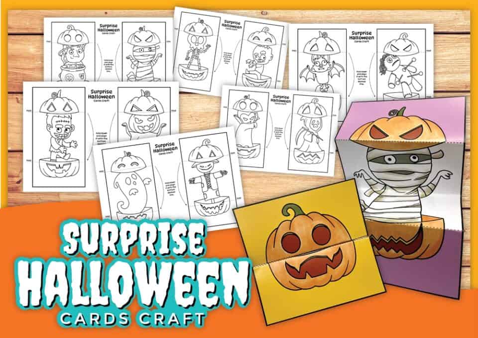 Spooktacular Halloween Surprise Cards With Printable Templates
