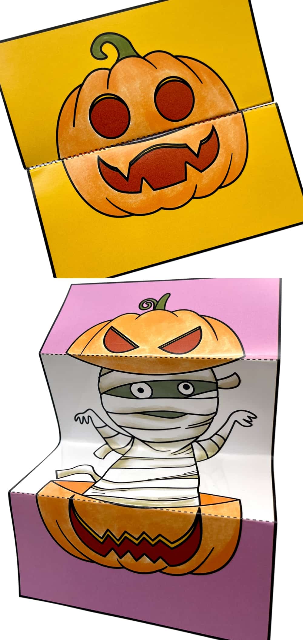 Halloween Cards With Printable Templates