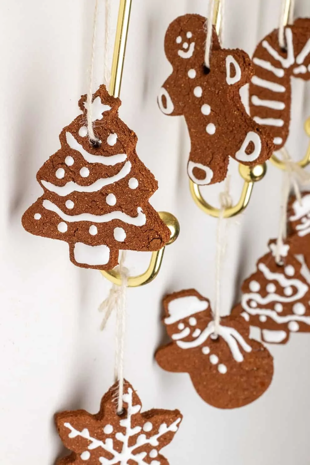  DIY Gingerbread Dough Ornaments