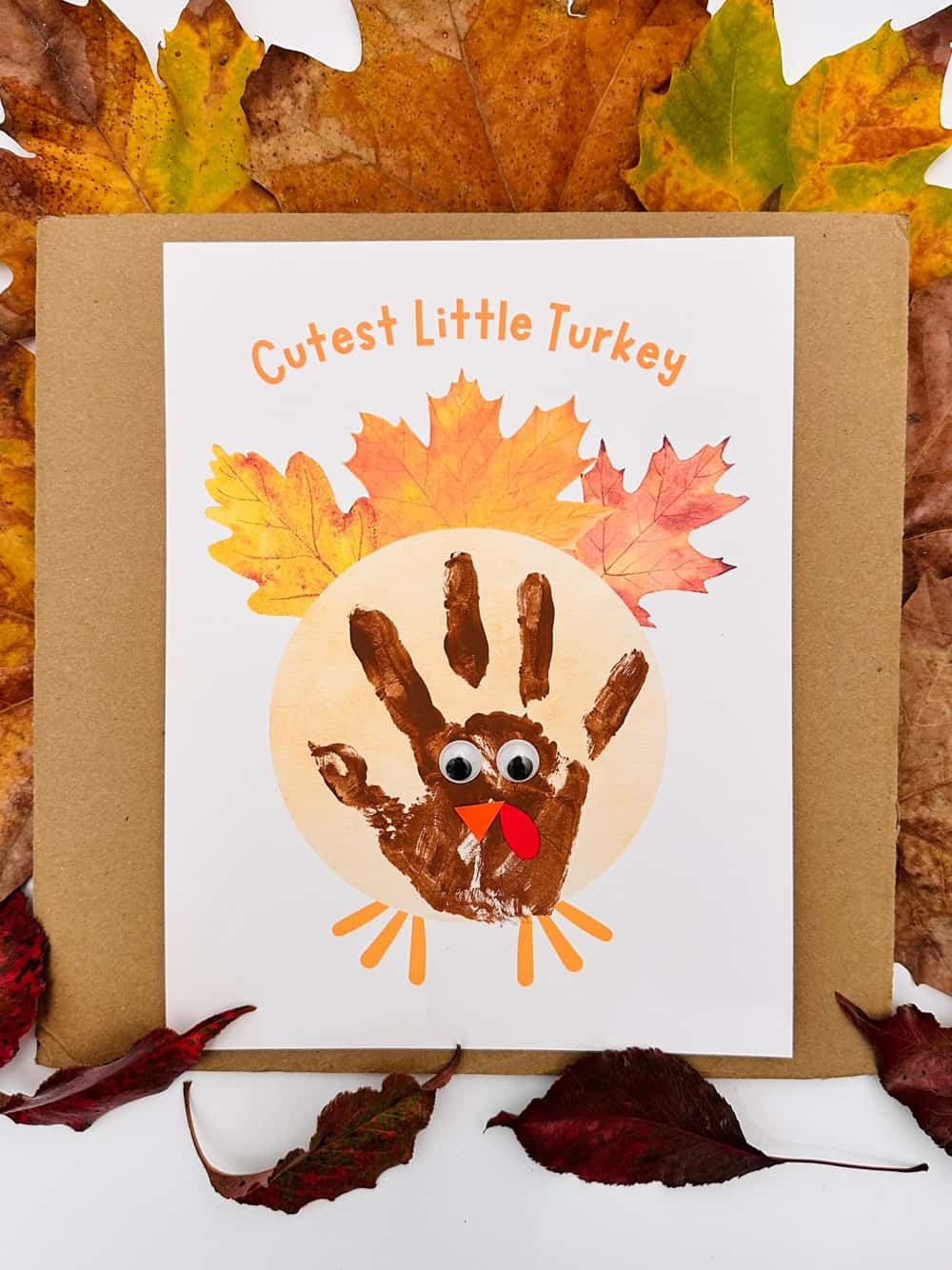Turkey Handprint Art 