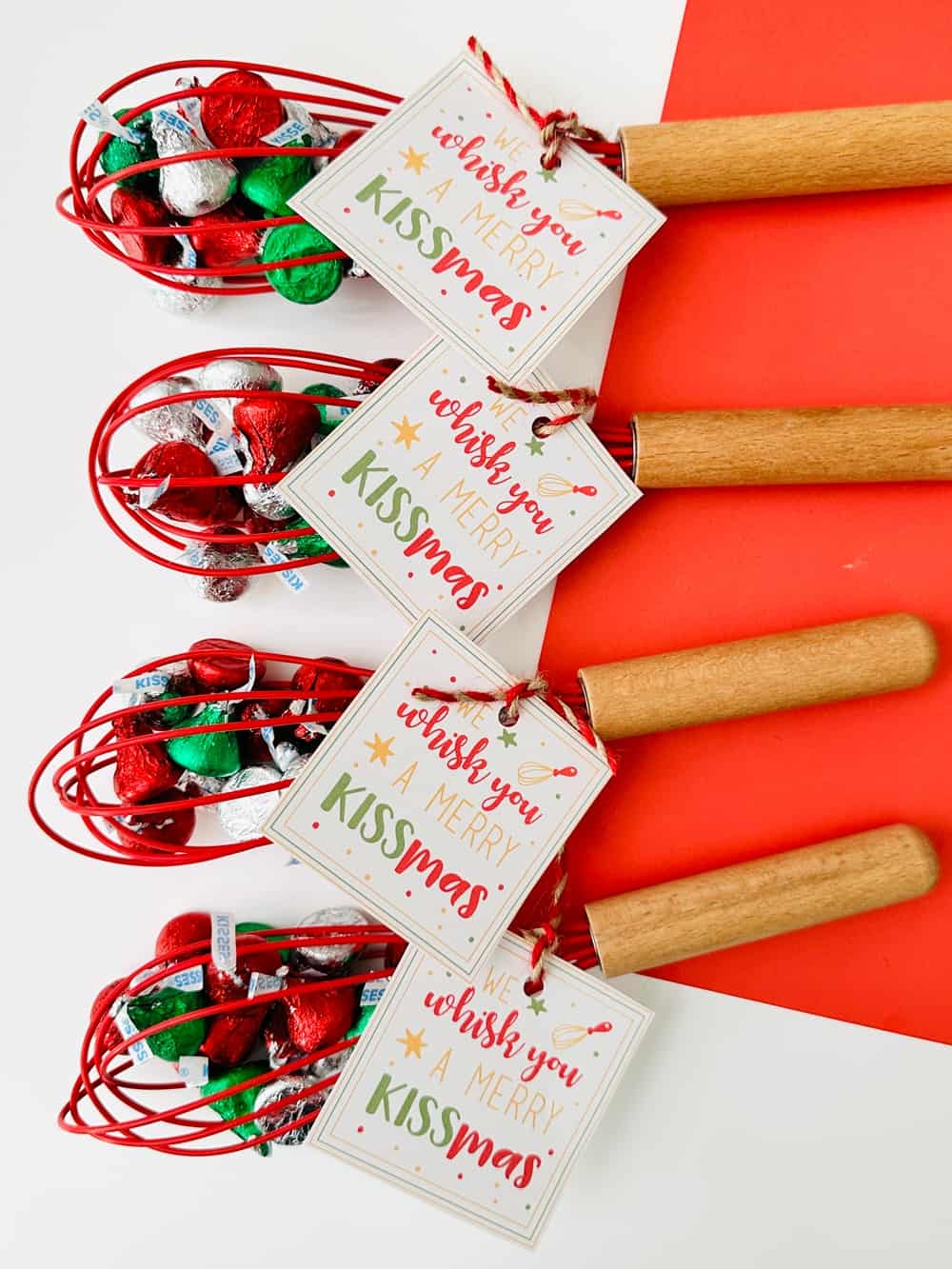 Whisk You A Merry KISSmas Printable Tags