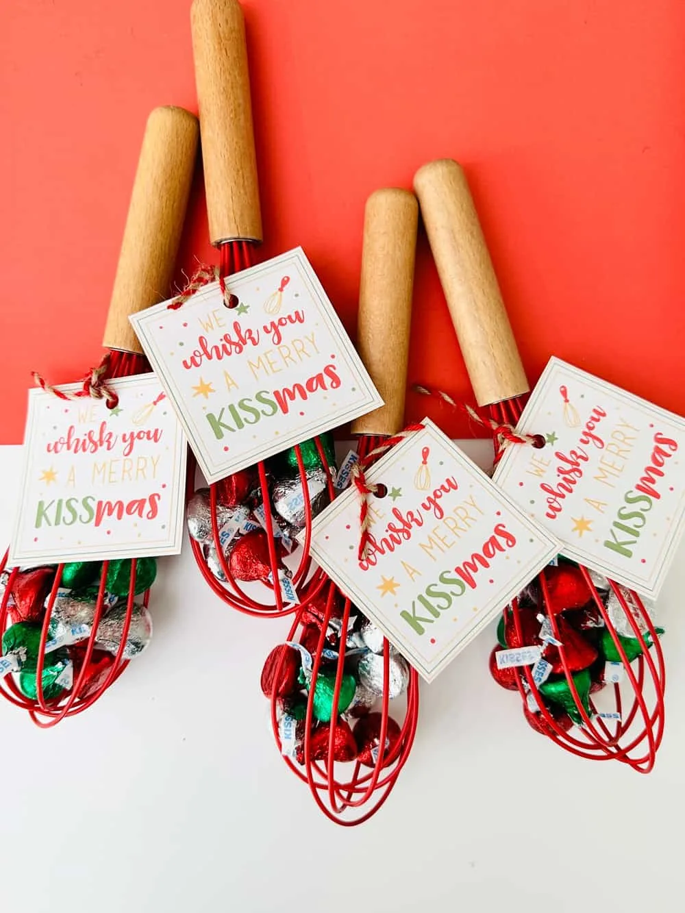 Whisk You A Merry KISSmas Printable Tags