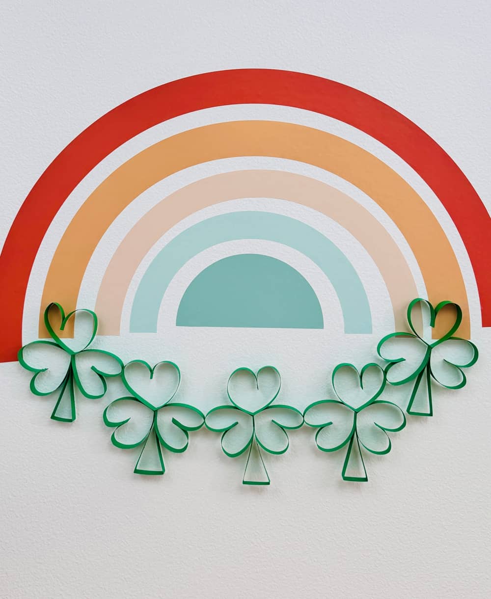 shamrock garland