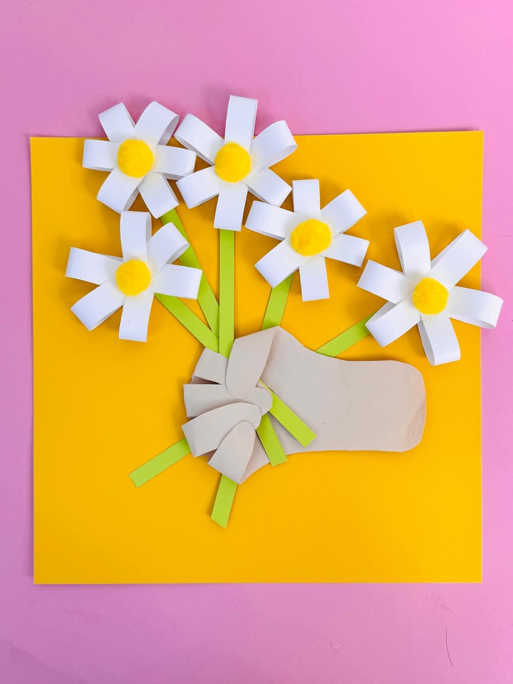 Mother's Day Handprint Flower Craft