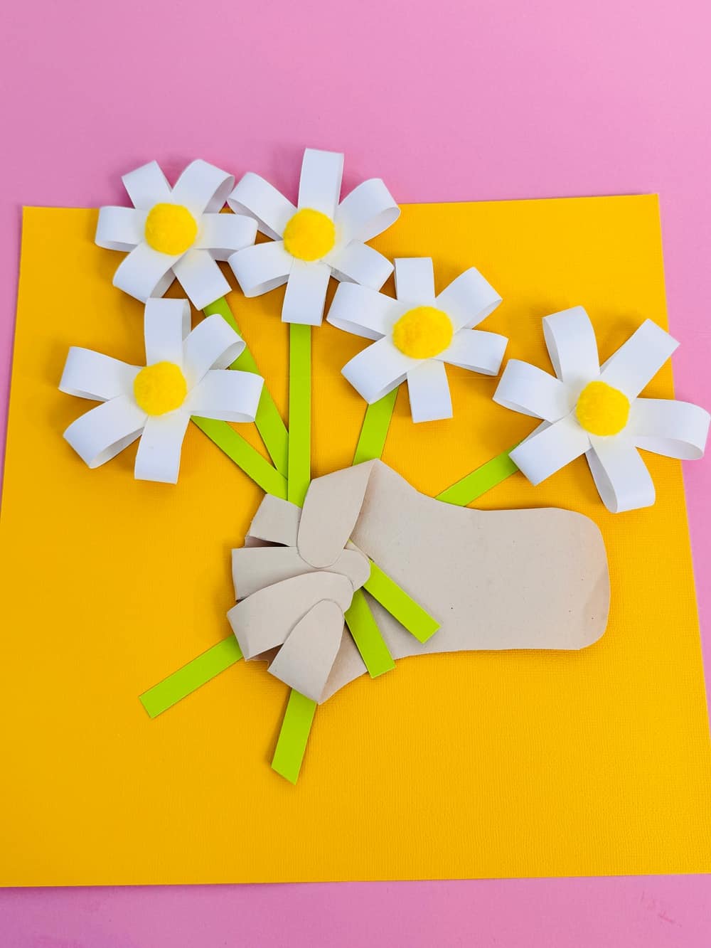 Mother's Day Handprint Flower Craft