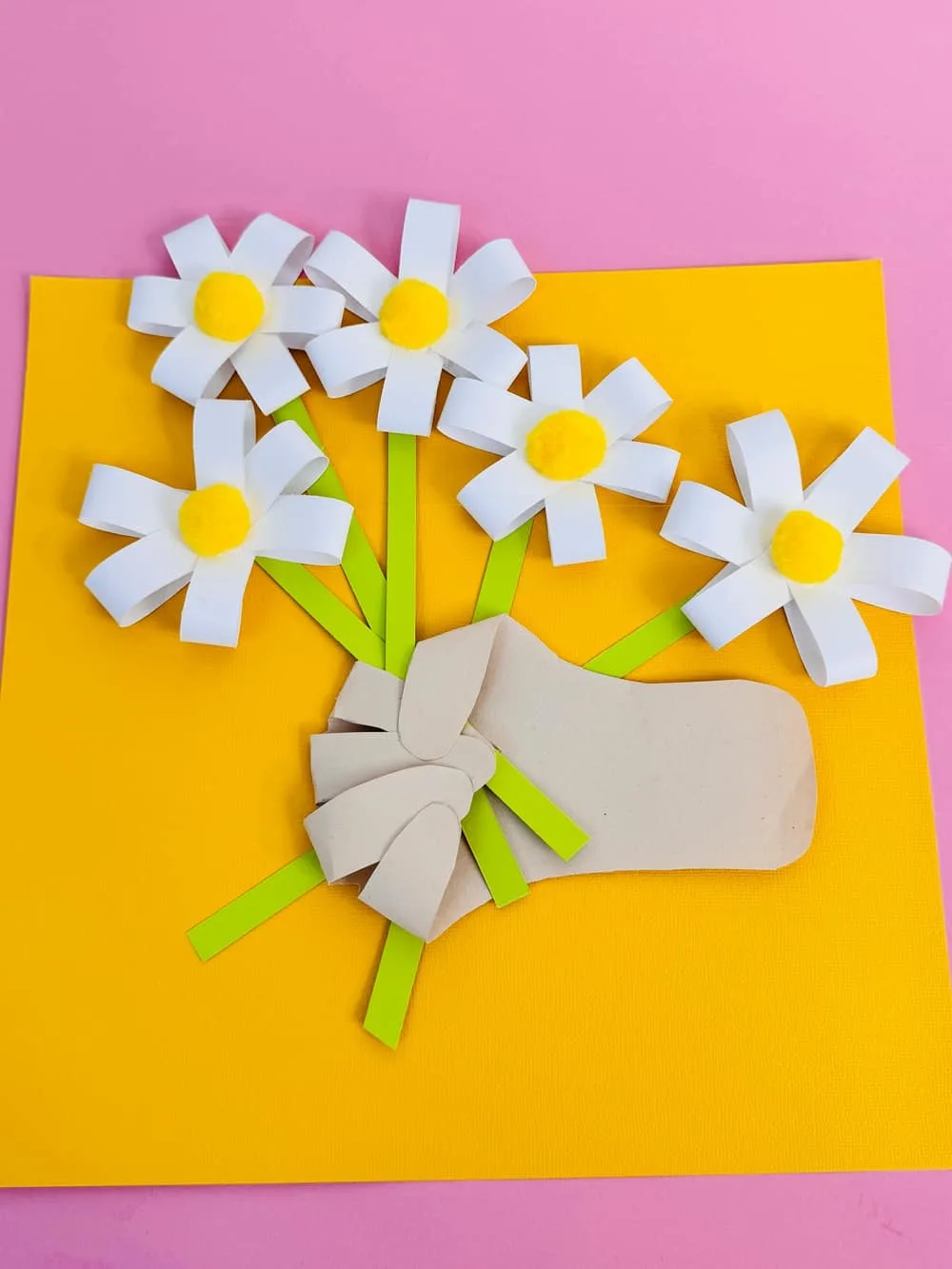 Mother's Day Handprint Flower Craft