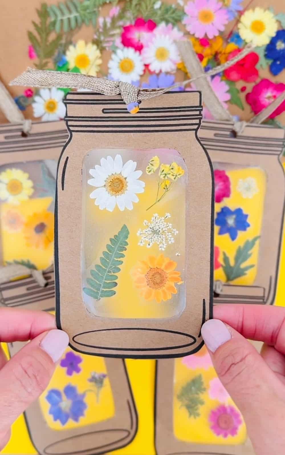 DIY Pressed Flower Bookmarks